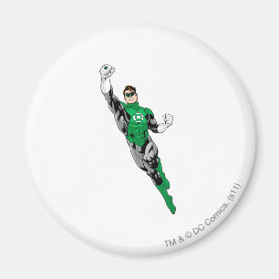 Imán Linterna verde - volando para arriba