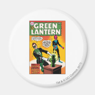 Imán Linterna y cubierta verdes de Sinestro