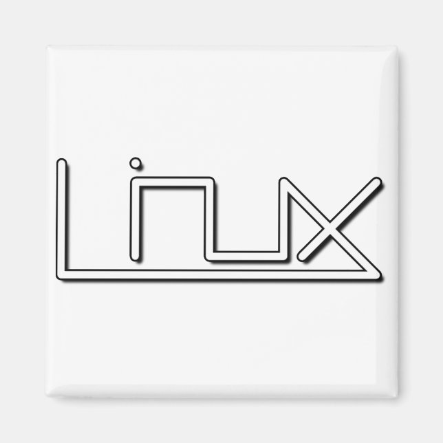 Imán Linux (suave) (Frente)