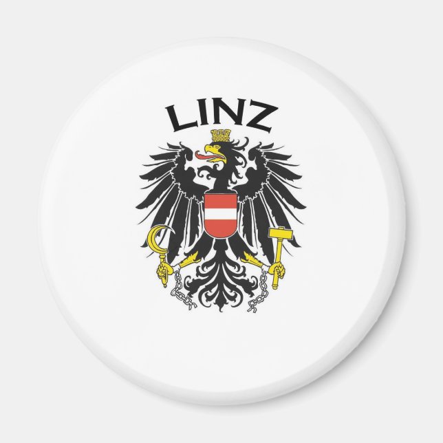 Imán Linz, Austria (Frente)