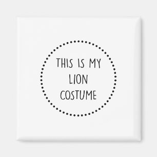 Imán Lion Costume