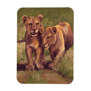 Imán Lion Cubs