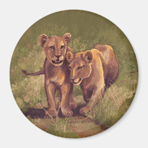 Imán Lion Cubs