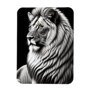 Imán Lion Drawing Painting Art
