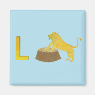 Imán Lion Fridge Magnet