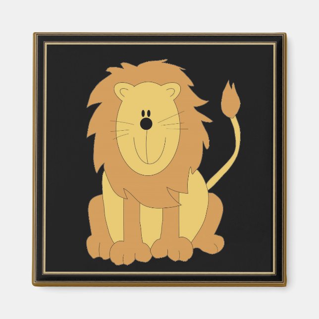 Imán Lion Magnet (Frente)