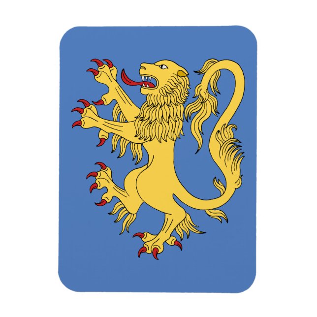 Imán Lion Rampant (Vertical)