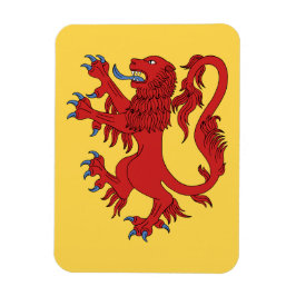 Imán Lion Rampant Gules