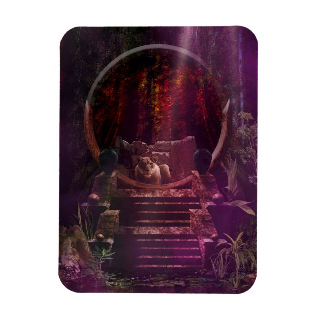 Imán Lioness Guardian (Vertical)