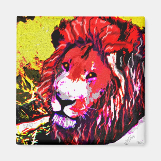 Imán lionmagnet (Frente)