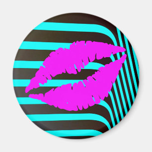 Imán Lips besar belleza moda glamour giratoria moda