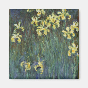 Imán Lirios amarillos por Claude Monet, Arte fino vinta