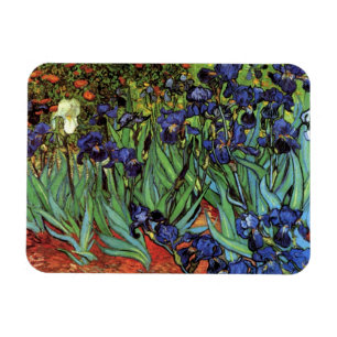 Imán Lirios de Vincent van Gogh, Arte de Jardín Vintage