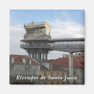 Imán Lisboa. Ascensor Santa Justa.
