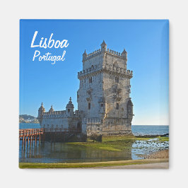 Imán Lisboa Panoramic Kitchen Magnet