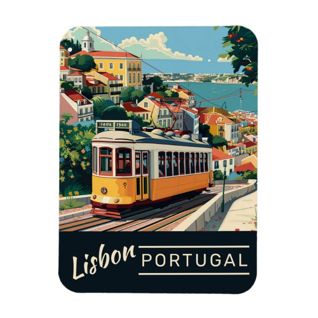Imán Lisboa Portugal (Vertical)