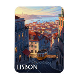 Imán Lisboa Portugal Panteón Alfama Anime