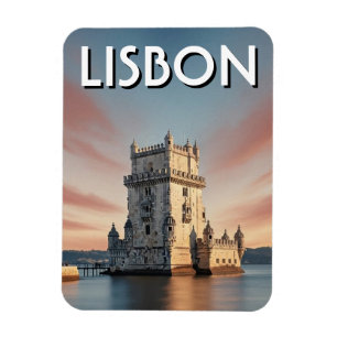 Imán Lisboa Portugal Viaje Torre de Belem 