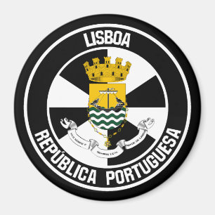 Imán Lisboa Round Emblem