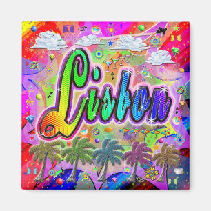 Imán Lisboa Vista Express Magnet