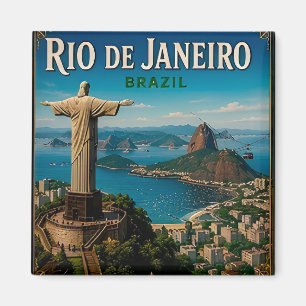 Imán 🗺️ Lista de aventuras de viaje a Río de Janeiro �