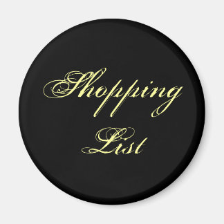 Imán Lista de compras