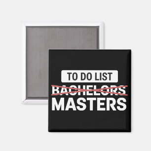 Imán Lista de tareas Licenciatura Maestría Grado Univer