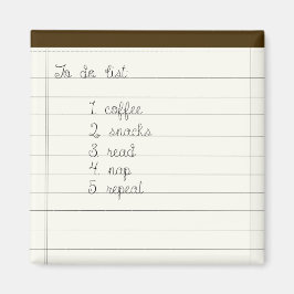 Imán Lista de tareas pendientes