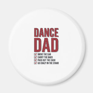 Imán Lista de verificación de Dance Dad Diseño de graba