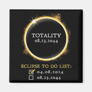 Imán Lista de verificación del eclipse solar total de 2