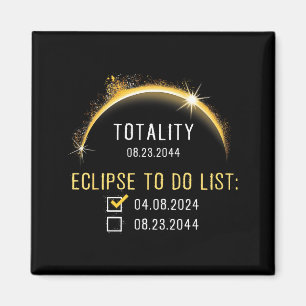 Imán Lista de verificación del eclipse solar total de 2