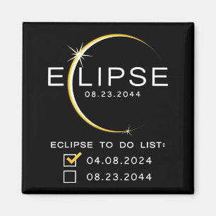 Imán Lista de verificación del eclipse solar total lind