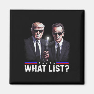 Imán Lista divertida de Trump