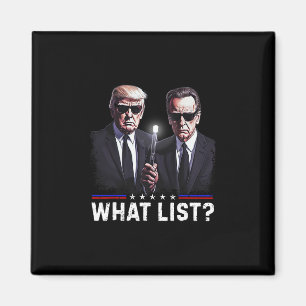 Imán Lista divertida de Trump ¿Qué?