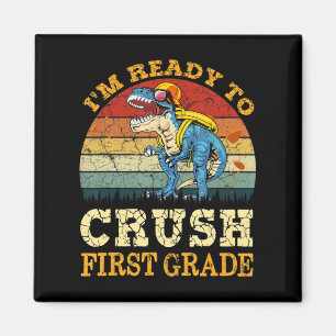 Imán Listo Para Aplastar El Segundo Primer Grado De Din