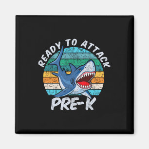 Imán Listo Para Atacar El Primer Día De Preescolar Del