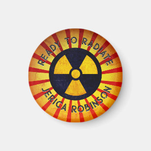 Imán Listo para radiación de graduación