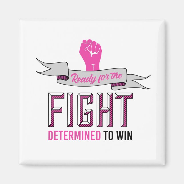 Imán Listos para la lucha decidida a ganar (Frente)