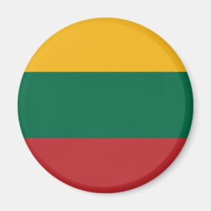 Imán Lithuania flag