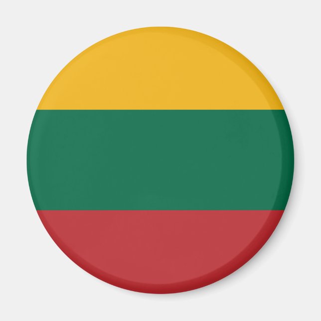Imán Lithuania flag (Frente)
