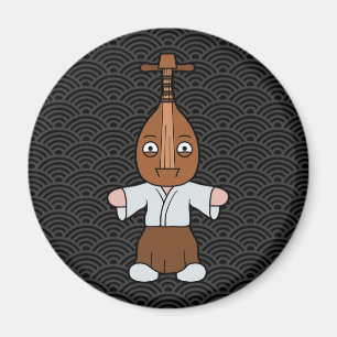 Imán Little Biwa-bokuboku Yokai