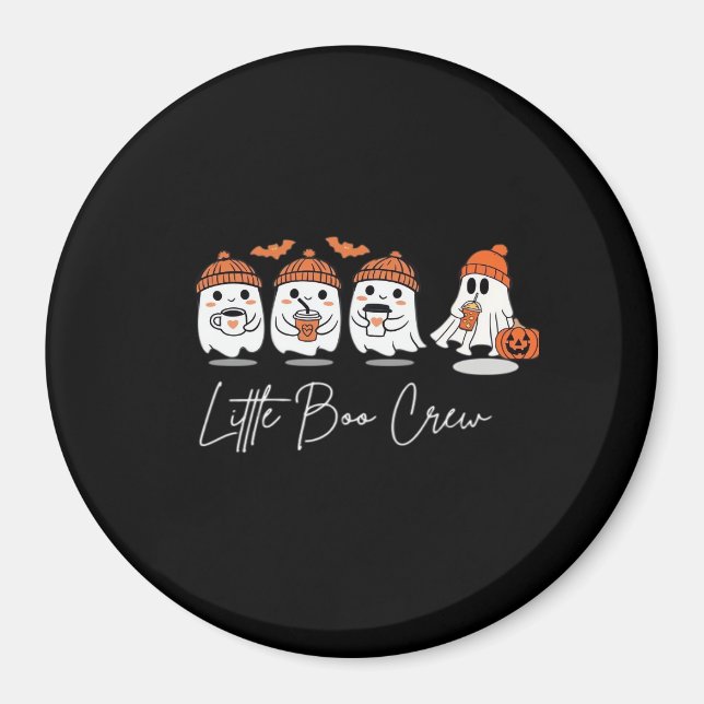 Imán Little Boo Crew Minimal Limpio (Frente)