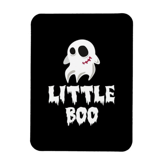 Imán Little Boo In Halloween Cool Graphic (Vertical)