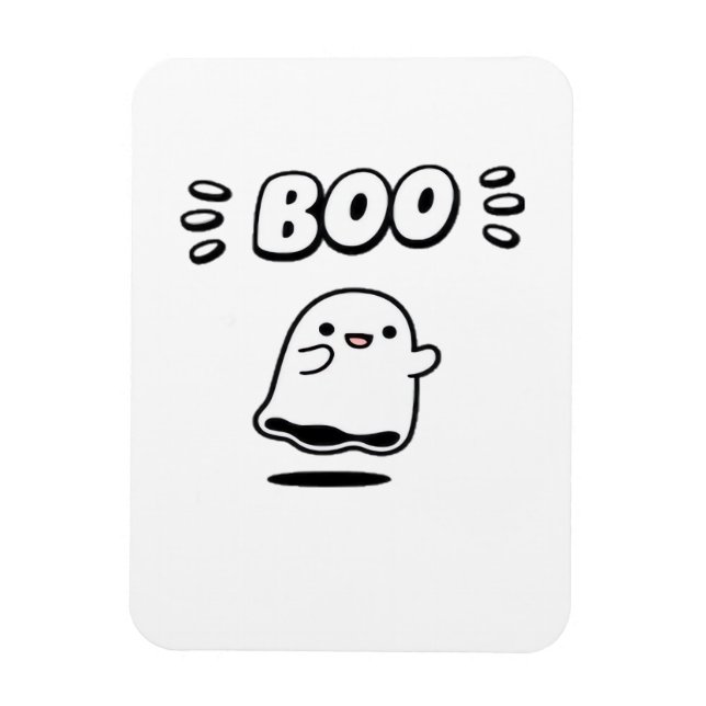 Imán Little Boo Minimal Style (Vertical)