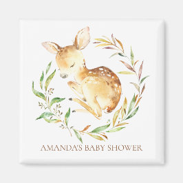 Imán Little Deer Baby Shower Favorito Magnet