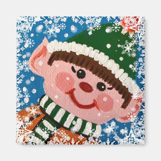 Imán Little Elf  (Frente)
