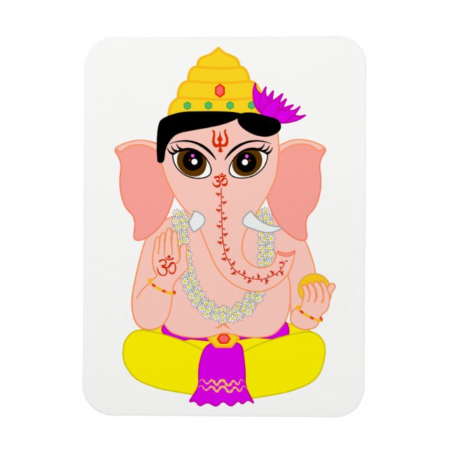 Imán Little Ganesha (Vertical)
