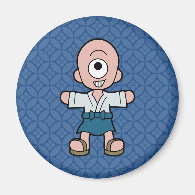 Imán Little Hitotsume-kozo Yokai (Frente)