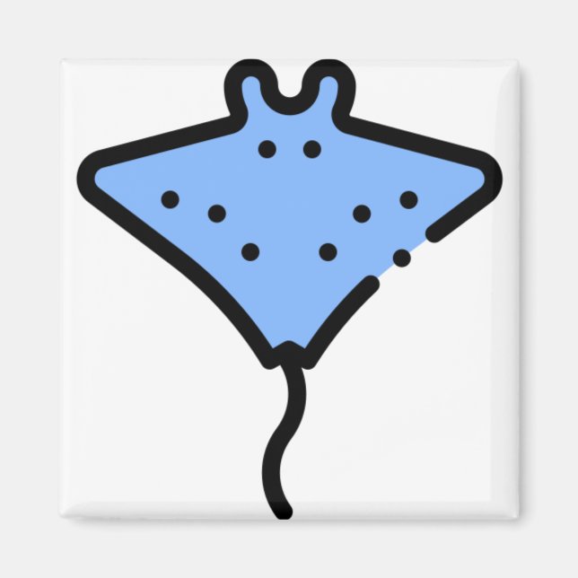 Imán Little Manta Ray (Frente)