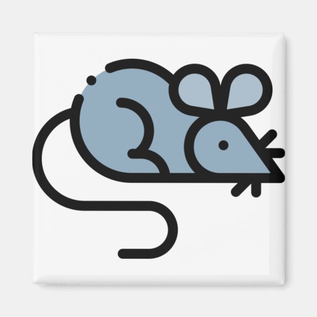 Imán Little Mouse (Frente)